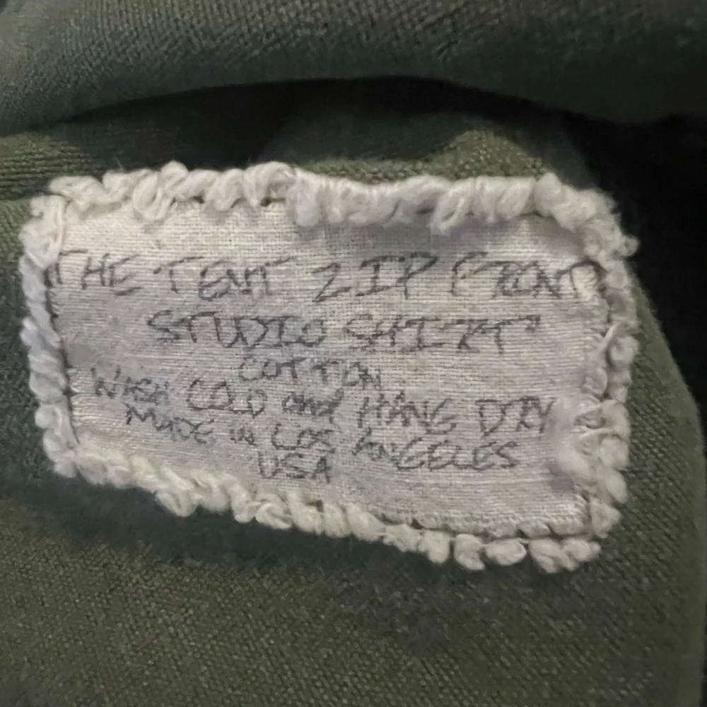Men's Olive Patchwork Military Jacket